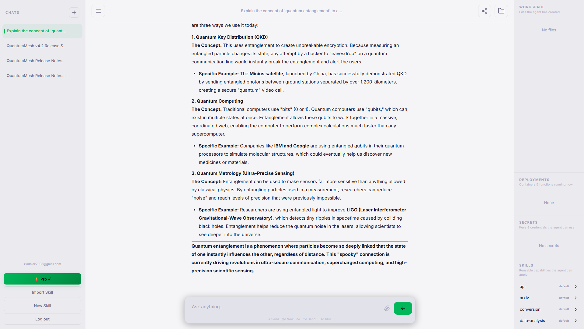 QA01 Evidence